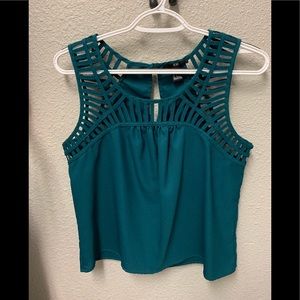 XXI, jade tank blouse, size small